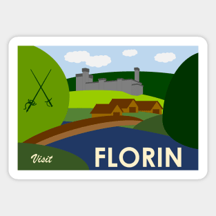 Visit Florin Sticker